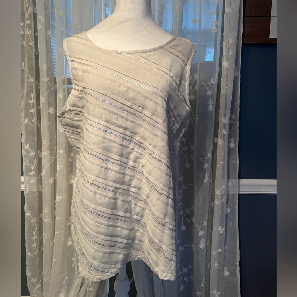 Ann Taylor Sequin Tank